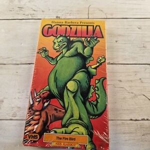 Godzilla The Fire Bird VHS 1987 Hanna-Barbera Kids Klassics Vintage K6030